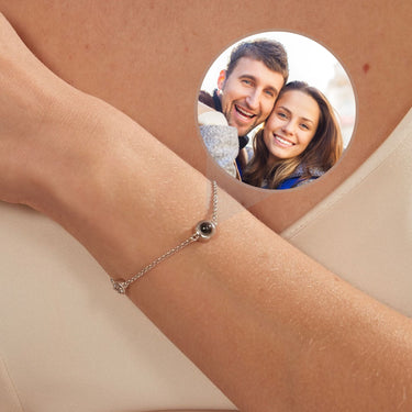 Eternity Photo Bracelet - Personalised Bracelet - Personalised Gift for Women - Womens Bracelet Bracelet Brother & Sisters
